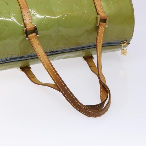 LOUIS VUITTON Monogram Vernis Bedford Hand Bag Baby Blue M91007 - Picture 7 of 12